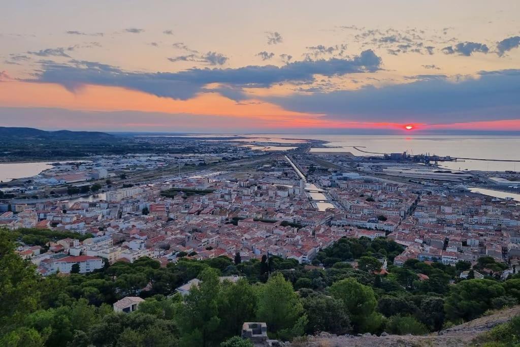 Appartement T4 Centre Ville Sete Tout Confort 3 Chambres Eksteriør billede