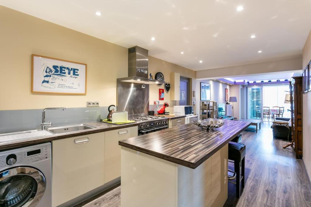 Appartement T4 Centre Ville Sete Tout Confort 3 Chambres Eksteriør billede